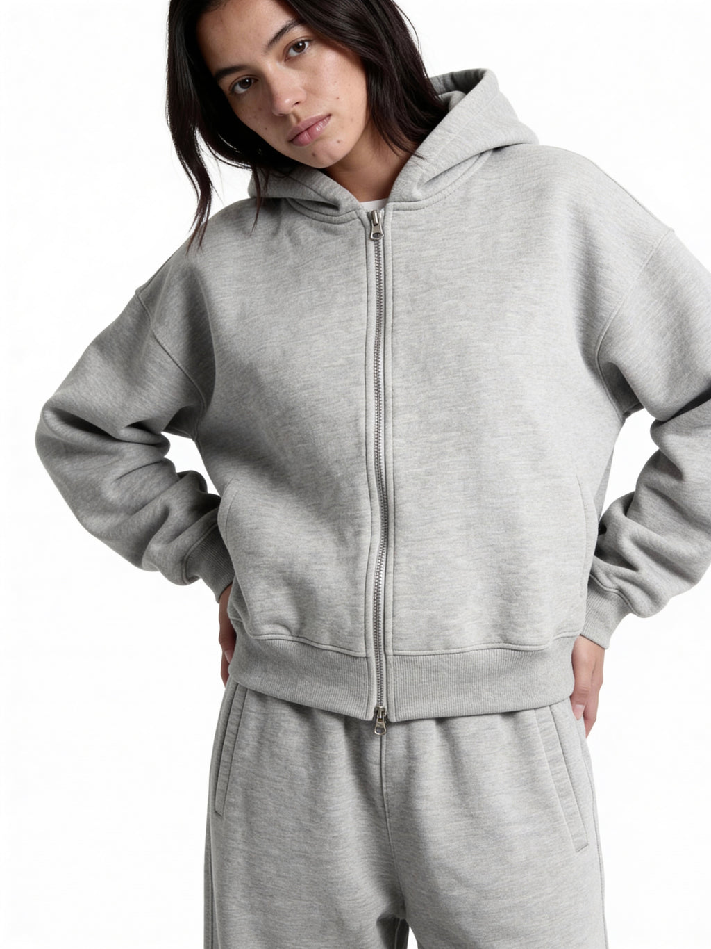 The Dual-Zip Oversized Set