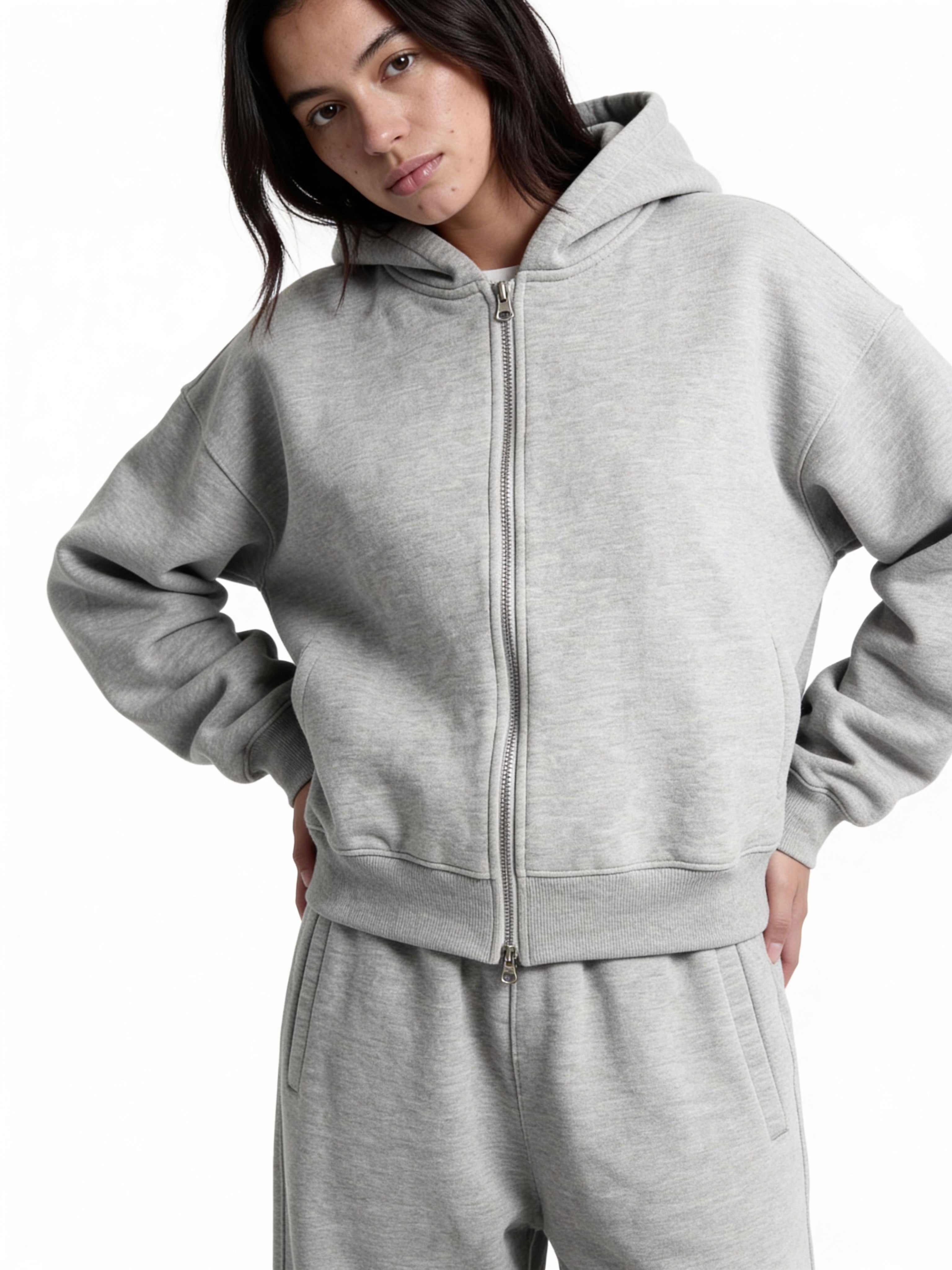 The Dual-Zip Oversized Set