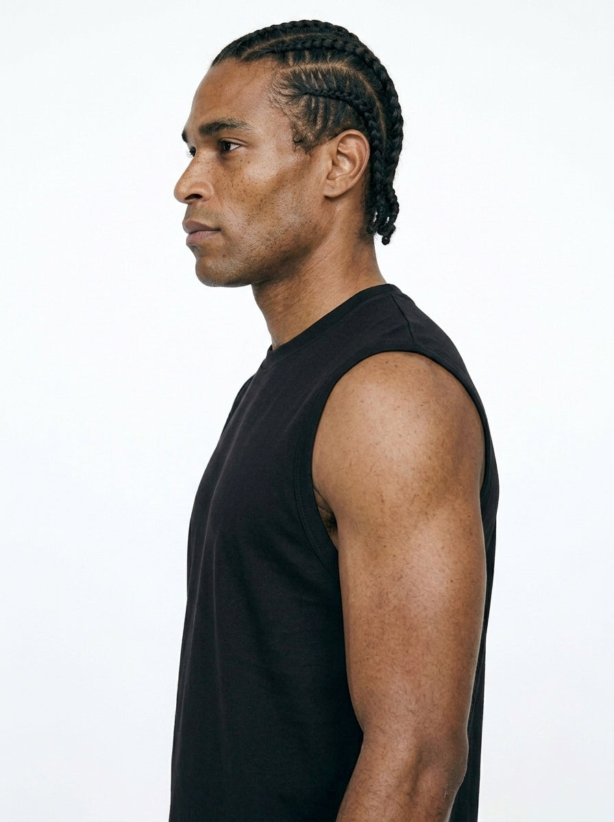 SLEEVELESS T-SHIRT