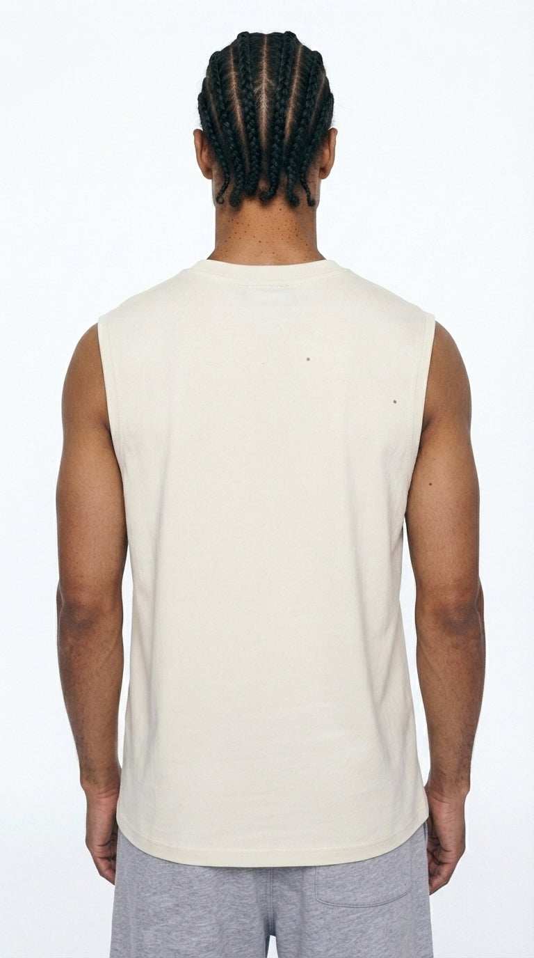 SLEEVELESS T-SHIRT