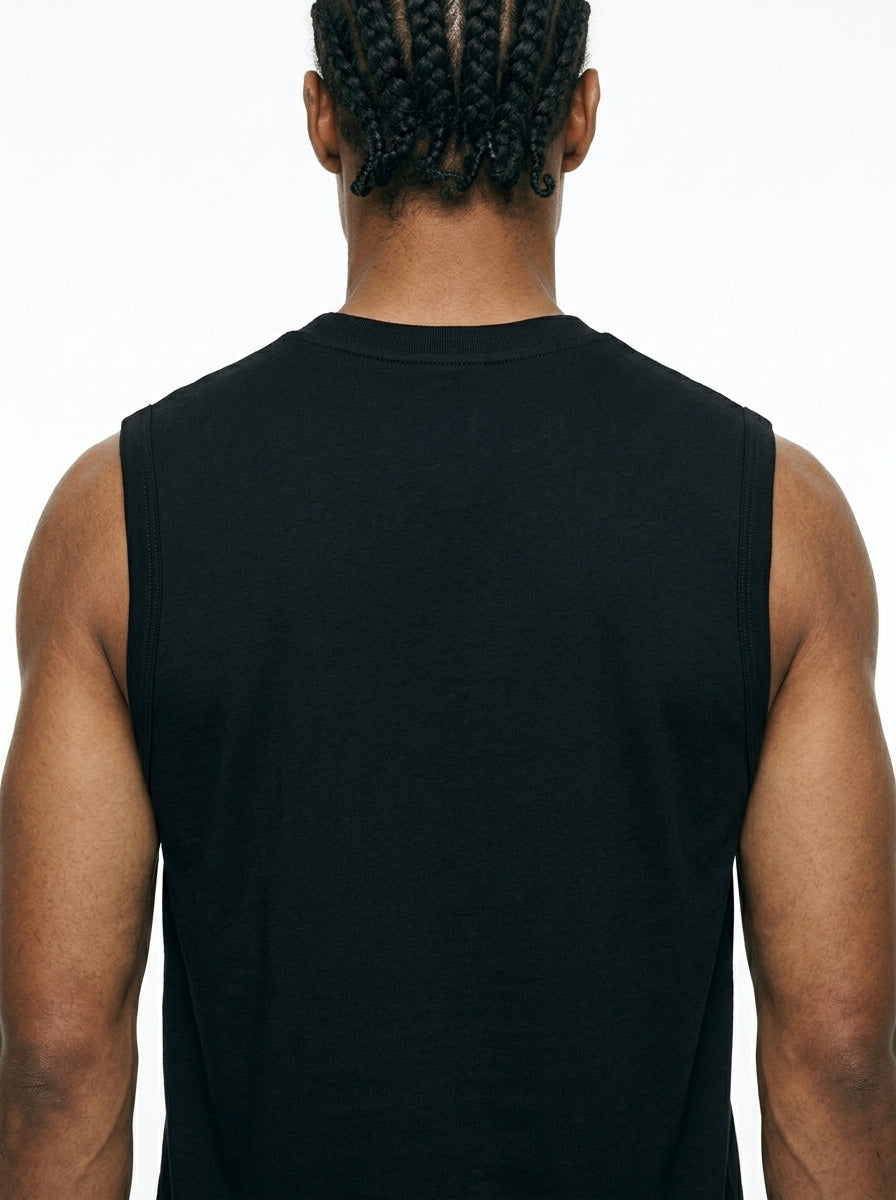 SLEEVELESS T-SHIRT
